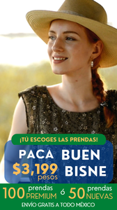 Paca Buen Bisne | Escoge 100 Prendas Premium o 50 Nuevas + Libro de Regalo